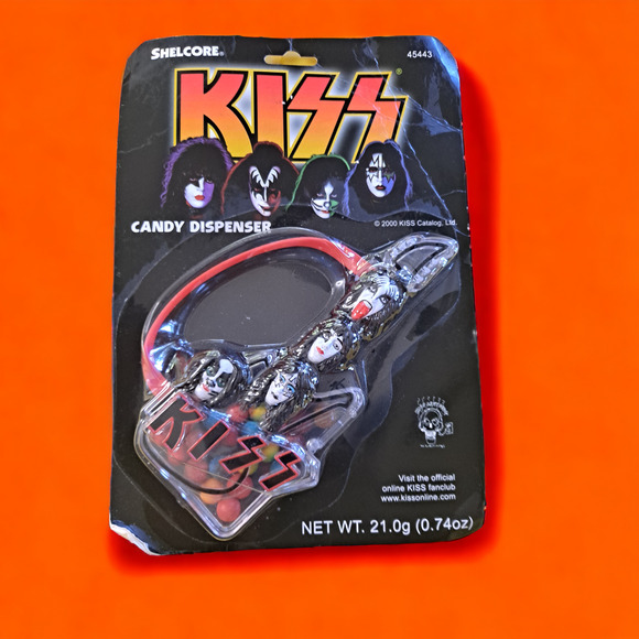 Shelcore Other - Kiss Memorabilia Candy Dispenser Sealed With Candy Shelcore 2000